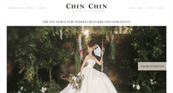 Desktop Screenshot of chinchinweddings.com